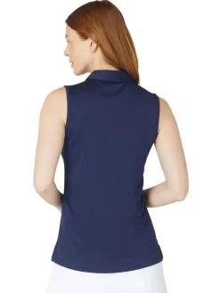 Callaway Shirts|Women's Tournament Sleeveless Polo - Peacoat