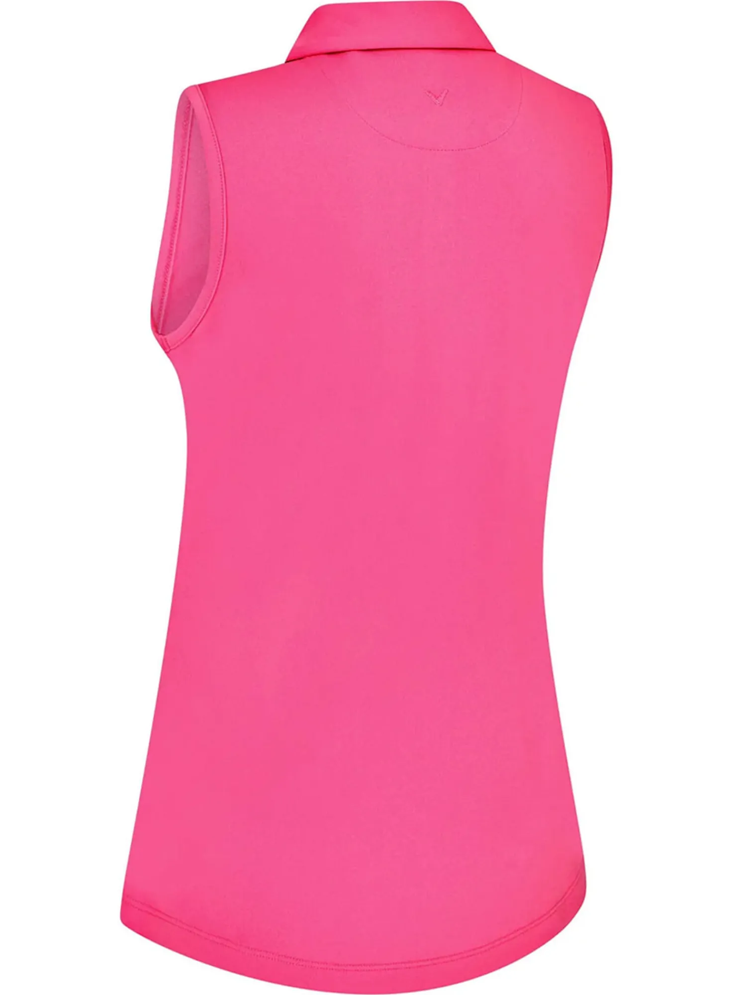 Callaway Shirts|Women's Tournament Sleeveless Polo - Cheeky Pink