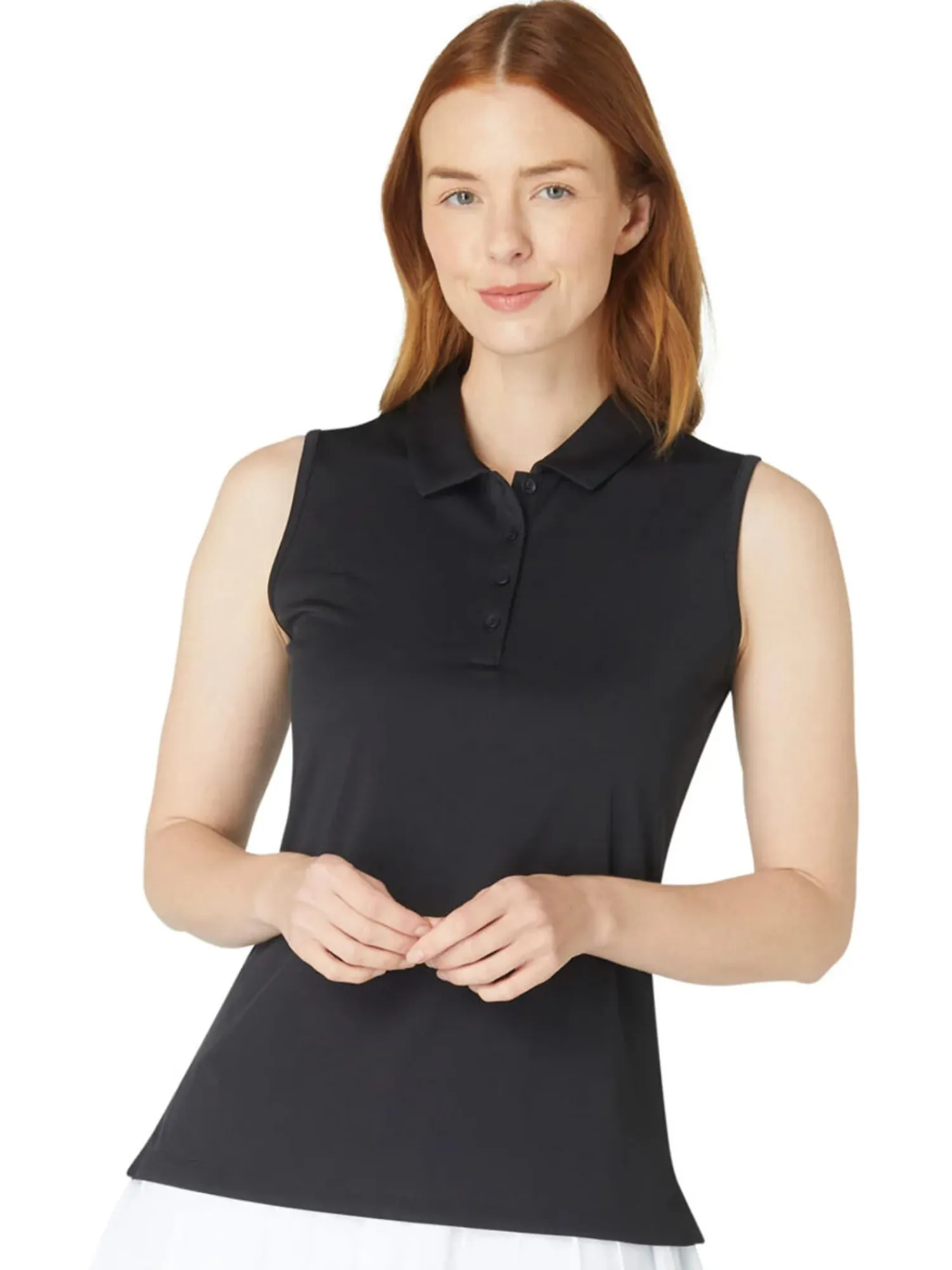 Callaway Shirts|Women's Tournament Sleeveless Polo - Caviar