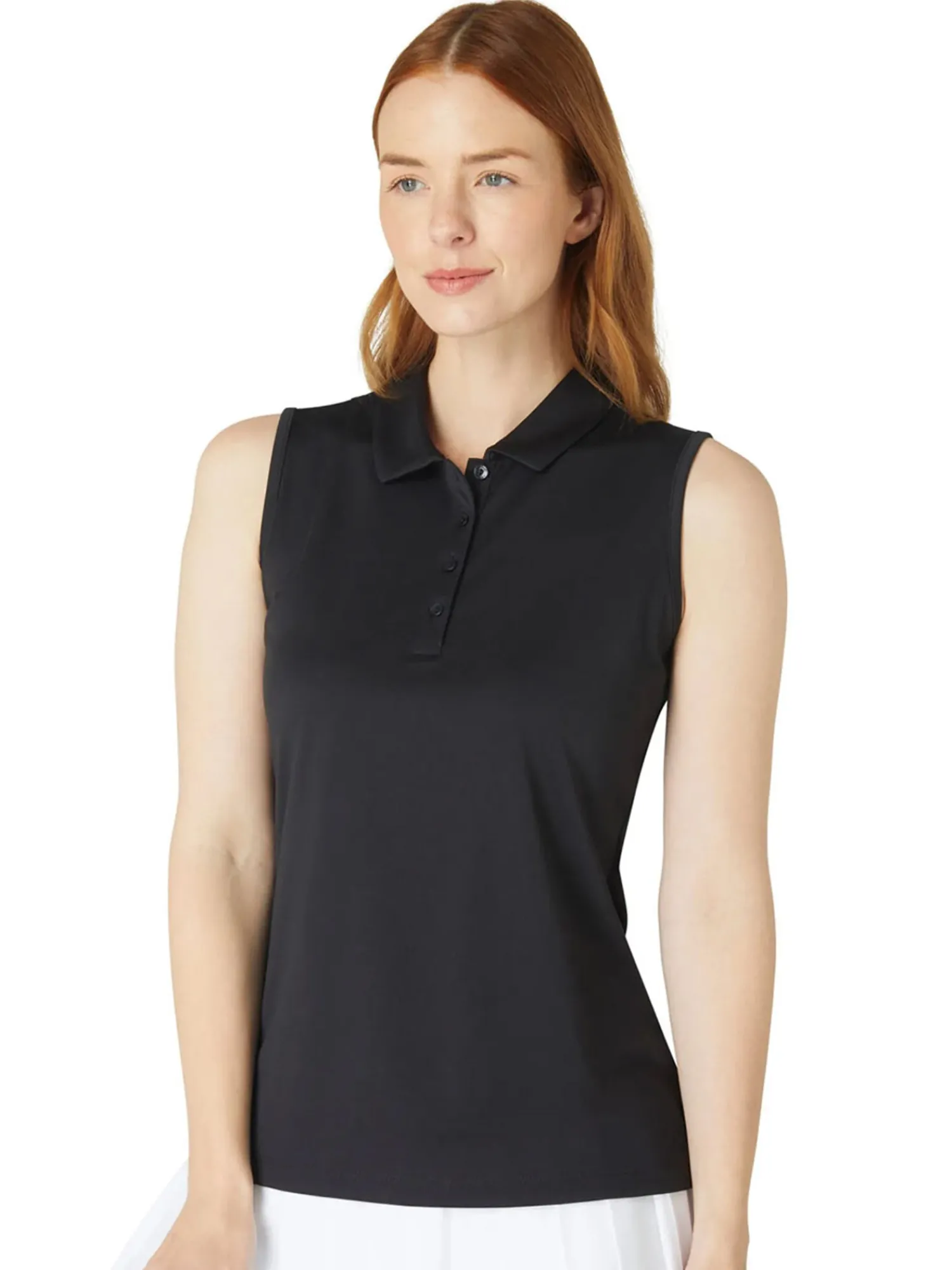 Callaway Shirts|Women's Tournament Sleeveless Polo - Caviar