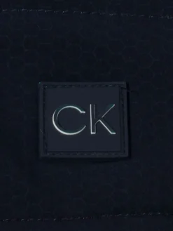 Calvin Klein Jumpers|Atlantic Hybrid Half Zip - White/Navy