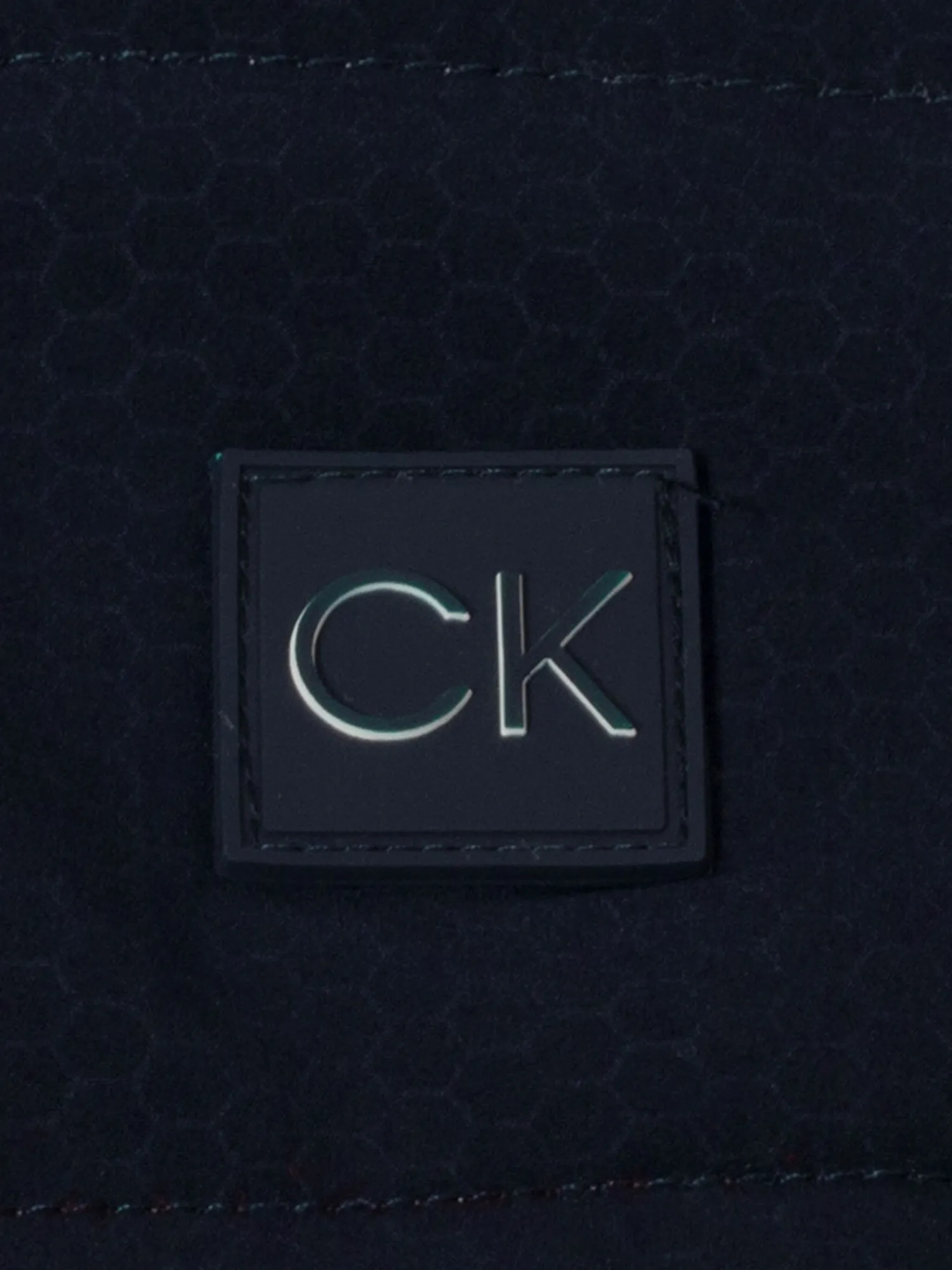 Calvin Klein Jumpers|Atlantic Hybrid Half Zip - White/Navy