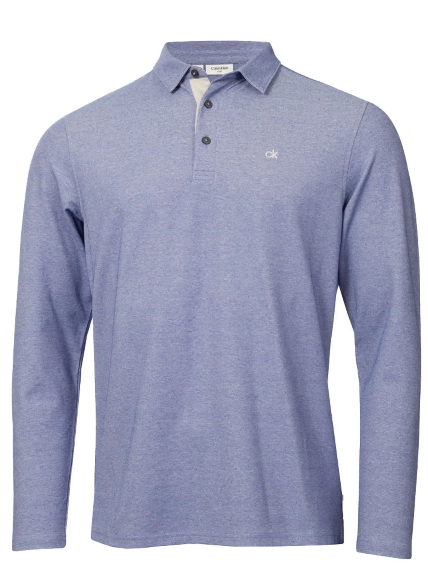 Calvin Klein Shirts|Bayard Long Sleeve Polo - French Blue