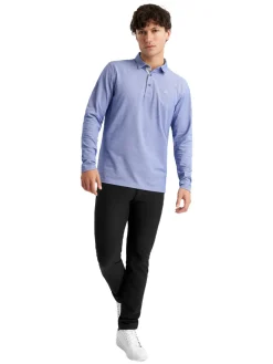 Calvin Klein Shirts|Bayard Long Sleeve Polo - French Blue