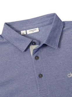 Calvin Klein Shirts|Bayard Long Sleeve Polo - French Blue