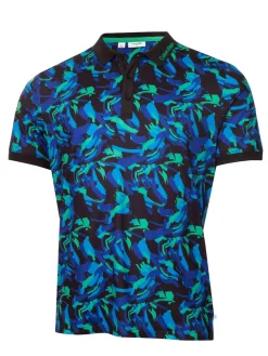 Calvin Klein Shirts|Brushstroke Print Polo - Brushstroke Print