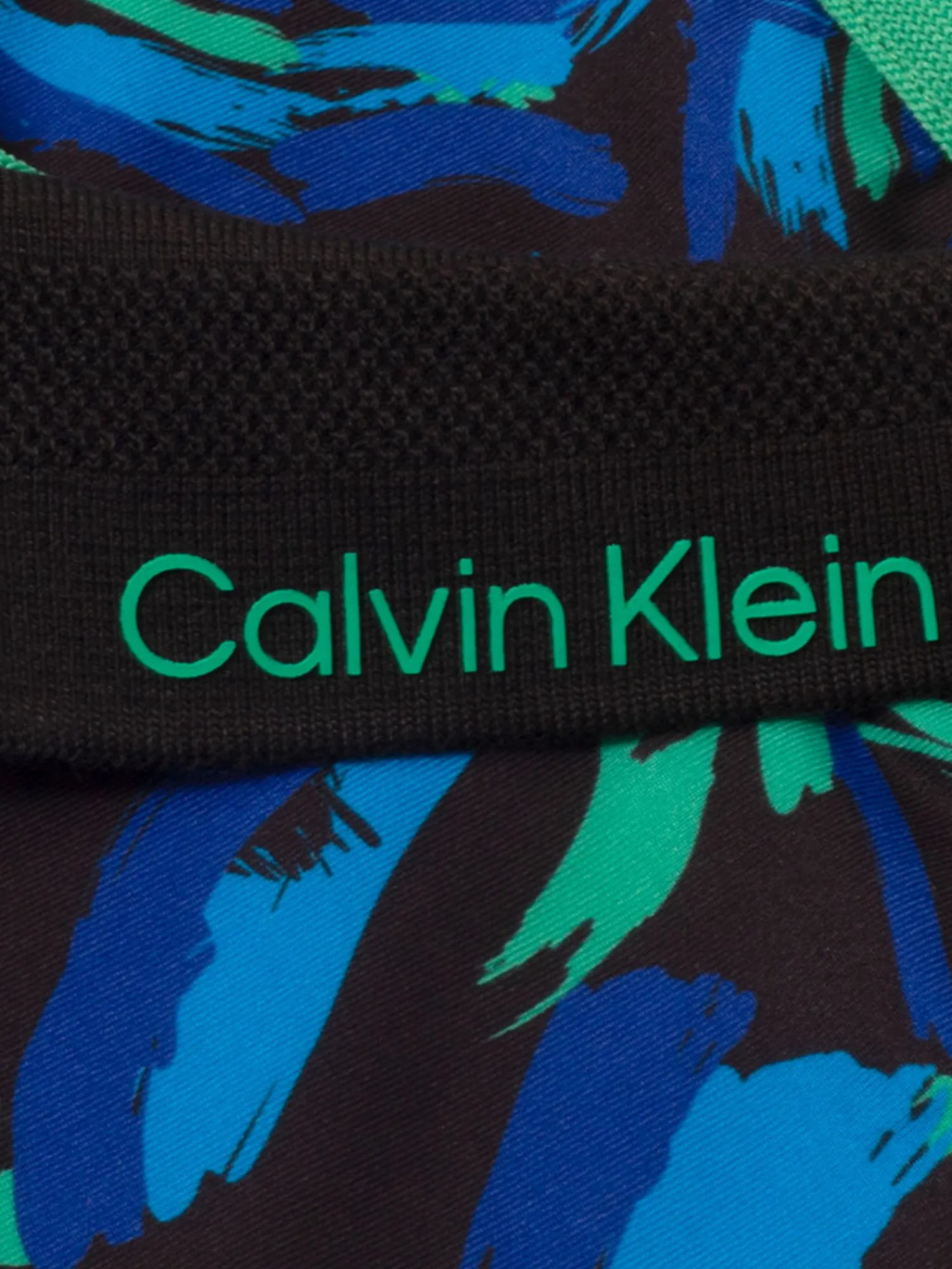 Calvin Klein Shirts|Brushstroke Print Polo - Brushstroke Print