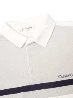 Calvin Klein Shirts|Clearview Polo Shirt - White