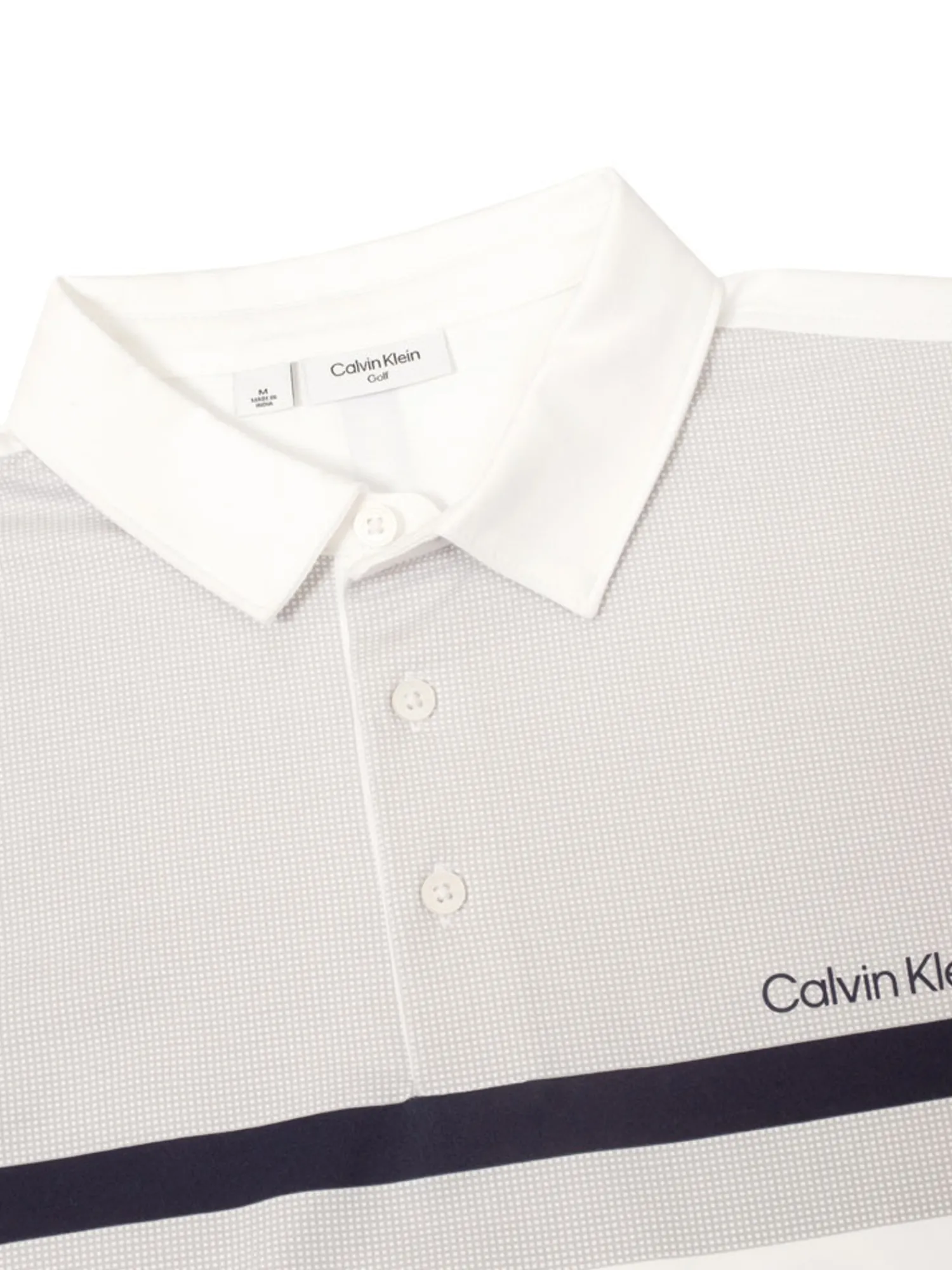 Calvin Klein Shirts|Clearview Polo Shirt - White