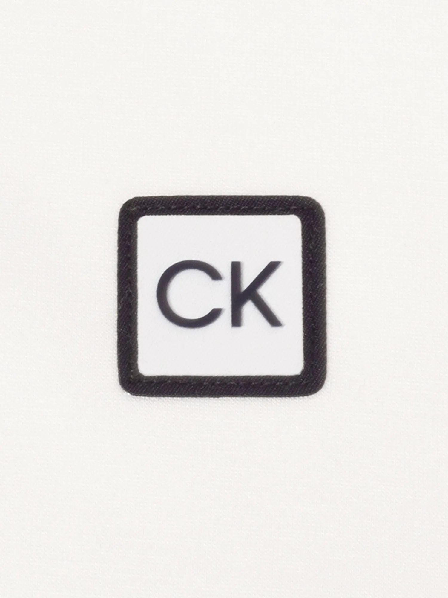 Calvin Klein Jumpers|Concord Half Zip Sweater - White