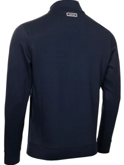 Calvin Klein Jumpers|Concord Half Zip Sweater - Navy