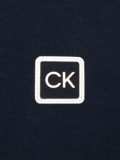 Calvin Klein Jumpers|Concord Half Zip Sweater - Navy