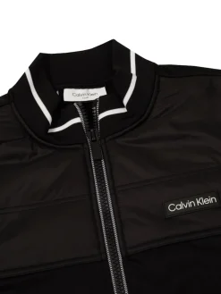 Calvin Klein Clearance Clothing|Concourse Hybrid Full-Zip Gilet - Black