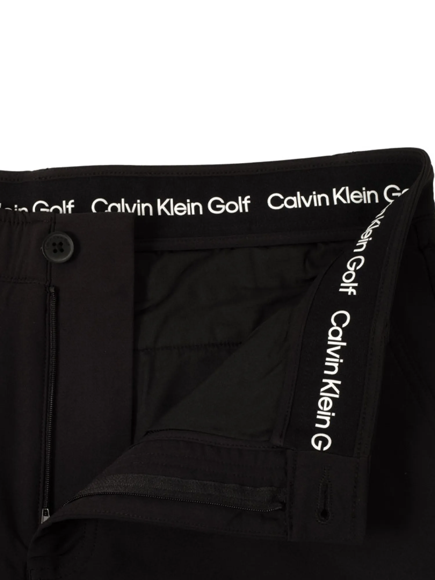 Calvin Klein Pants|Genius 4-Way Stretch Slim Fit Tech Jogger - Black