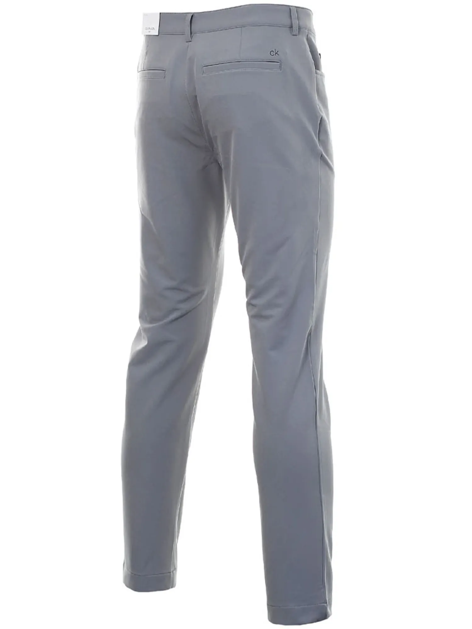 Calvin Klein Pants|Genius 4-Way Stretch Slim Fit Trouser - Silver