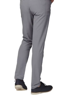 Calvin Klein Pants|Genius 4-Way Stretch Slim Fit Trouser - Silver