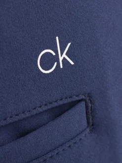 Calvin Klein Pants|Genius 4-Way Stretch Slim Fit Trouser - Dark Navy