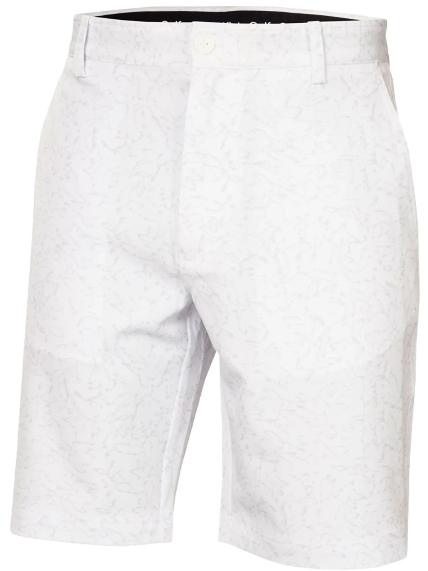 Calvin Klein Shorts|Printed Bullet Regular Fit Stretch Short - White