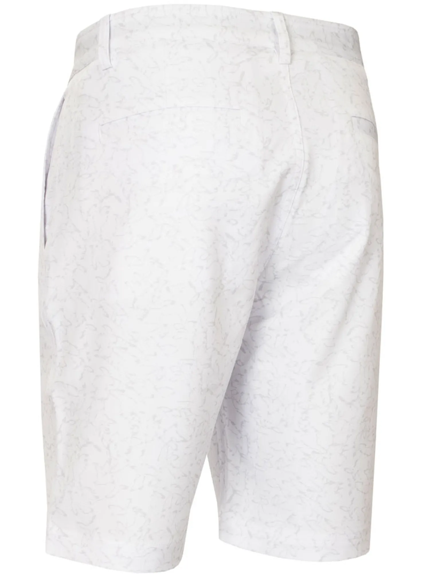 Calvin Klein Shorts|Printed Bullet Regular Fit Stretch Short - White