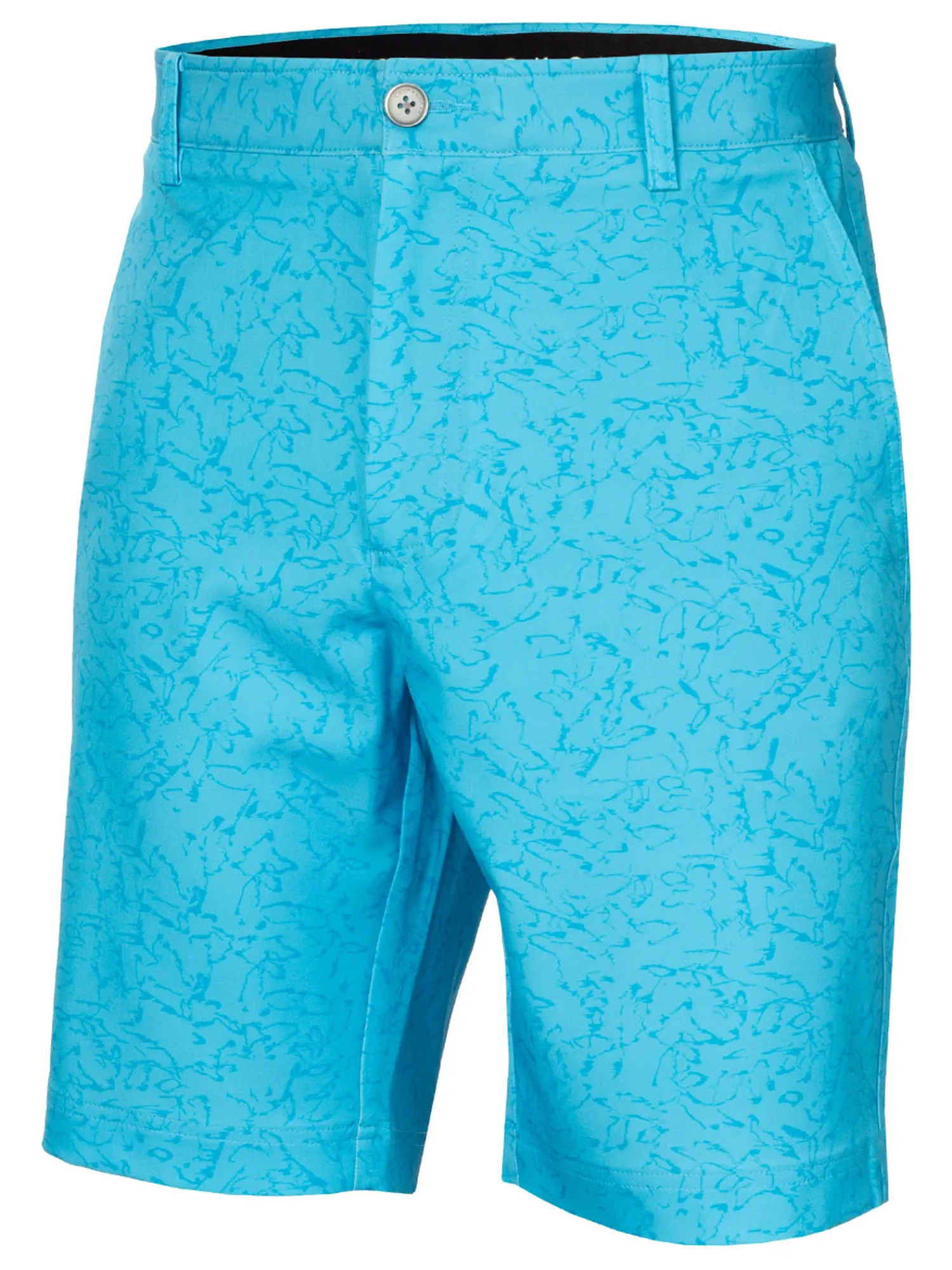 Calvin Klein Shorts|Printed Bullet Regular Fit Stretch Short - Aquarius