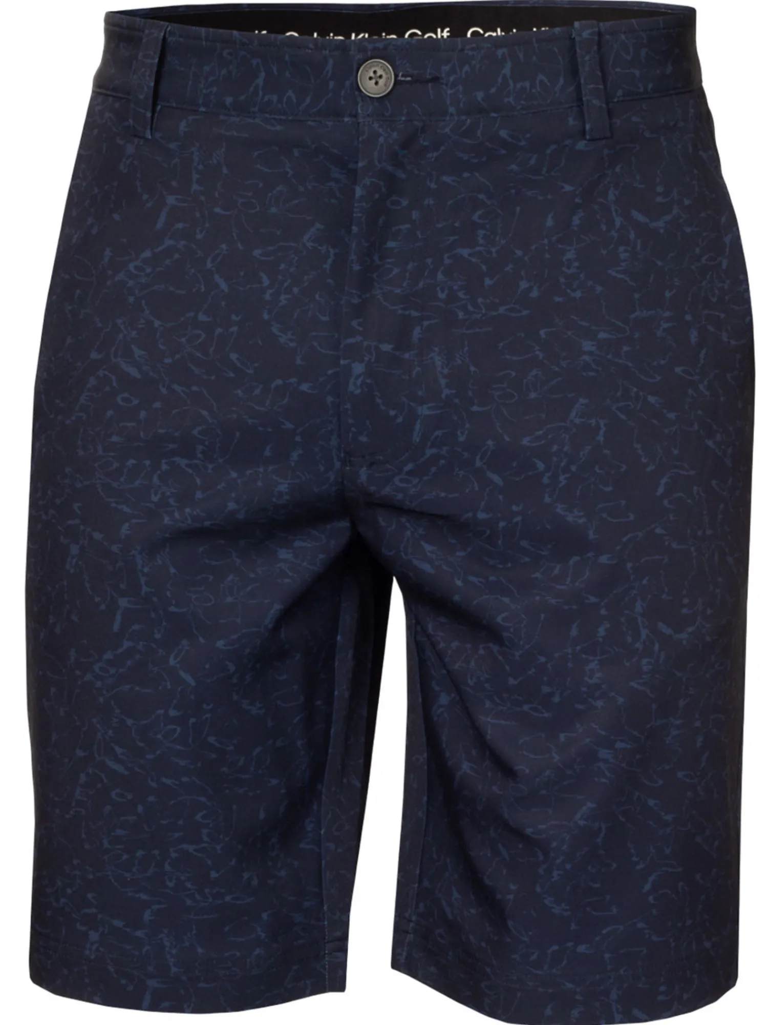 Calvin Klein Shorts|Printed Bullet Regular Fit Stretch Short - Navy