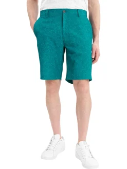 Calvin Klein Shorts|Printed Bullet Regular Fit Stretch Short - Sea Green