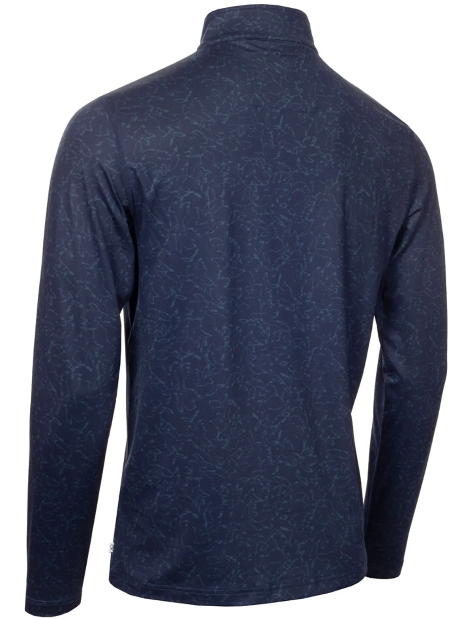 Calvin Klein Jumpers|Printed Newport 1/4-Zip - Navy