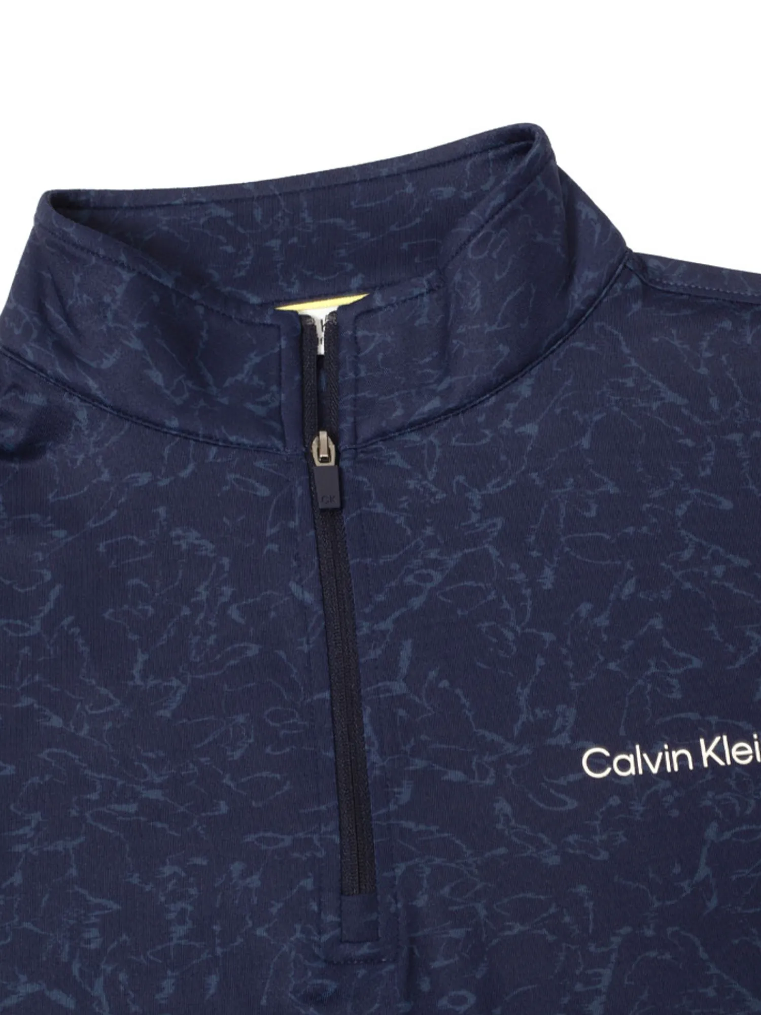Calvin Klein Jumpers|Printed Newport 1/4-Zip - Navy