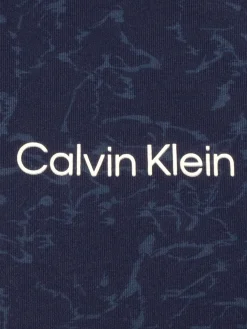 Calvin Klein Jumpers|Printed Newport 1/4-Zip - Navy