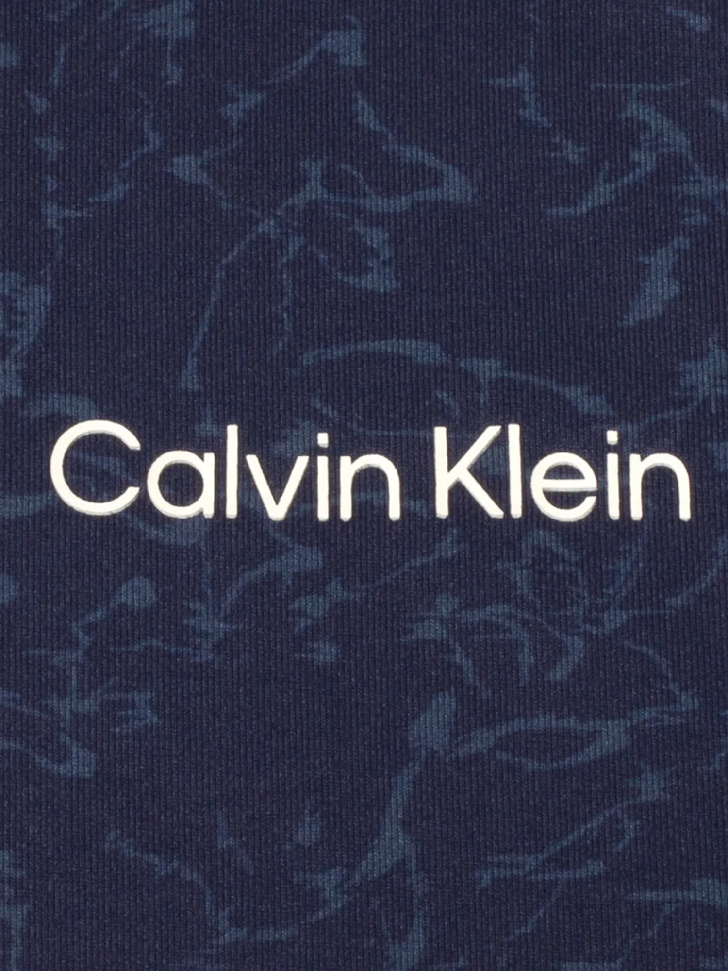 Calvin Klein Jumpers|Printed Newport 1/4-Zip - Navy