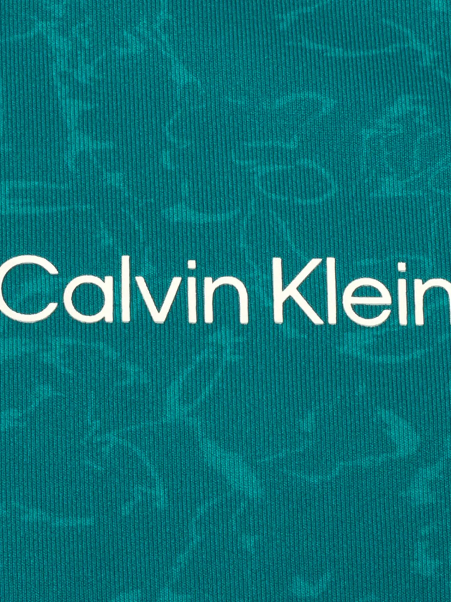 Calvin Klein Jumpers|Printed Newport 1/4-Zip - Sea Green