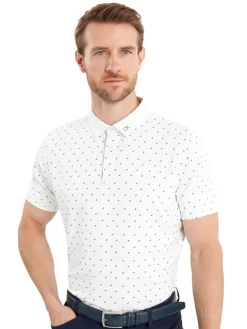 Calvin Klein Shirts|Riverton Polo Shirt - White