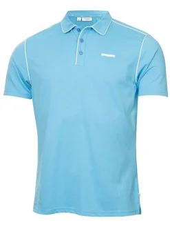 Calvin Klein Shirts|San Marcos Polo Shirt - Aquarius
