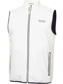Calvin Klein Vests|Trinity Lightweight Gilet - White