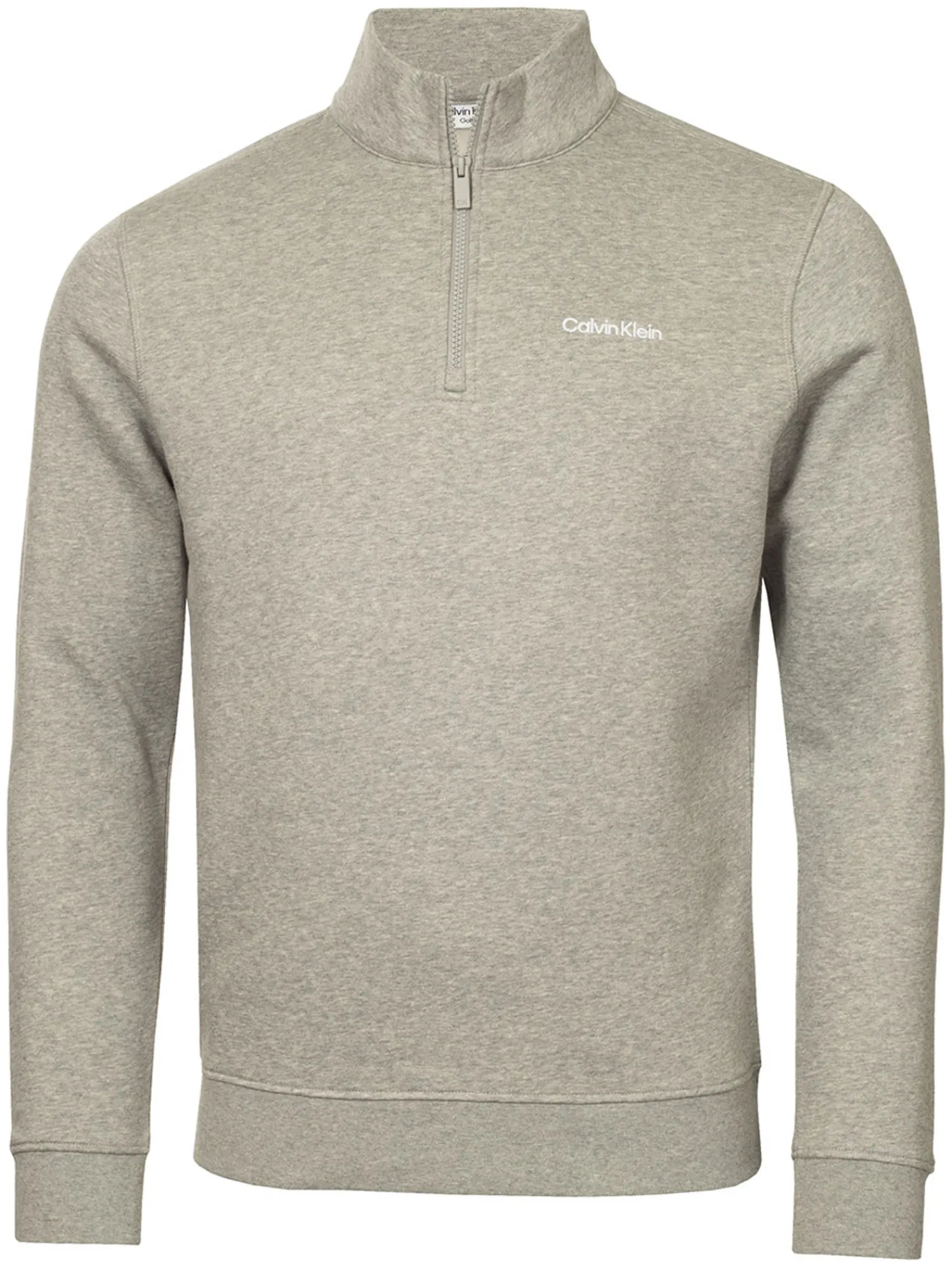 Calvin Klein Clearance Clothing|West Lake Half Zip Layering - Grey Marl