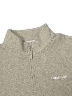 Calvin Klein Clearance Clothing|West Lake Half Zip Layering - Grey Marl