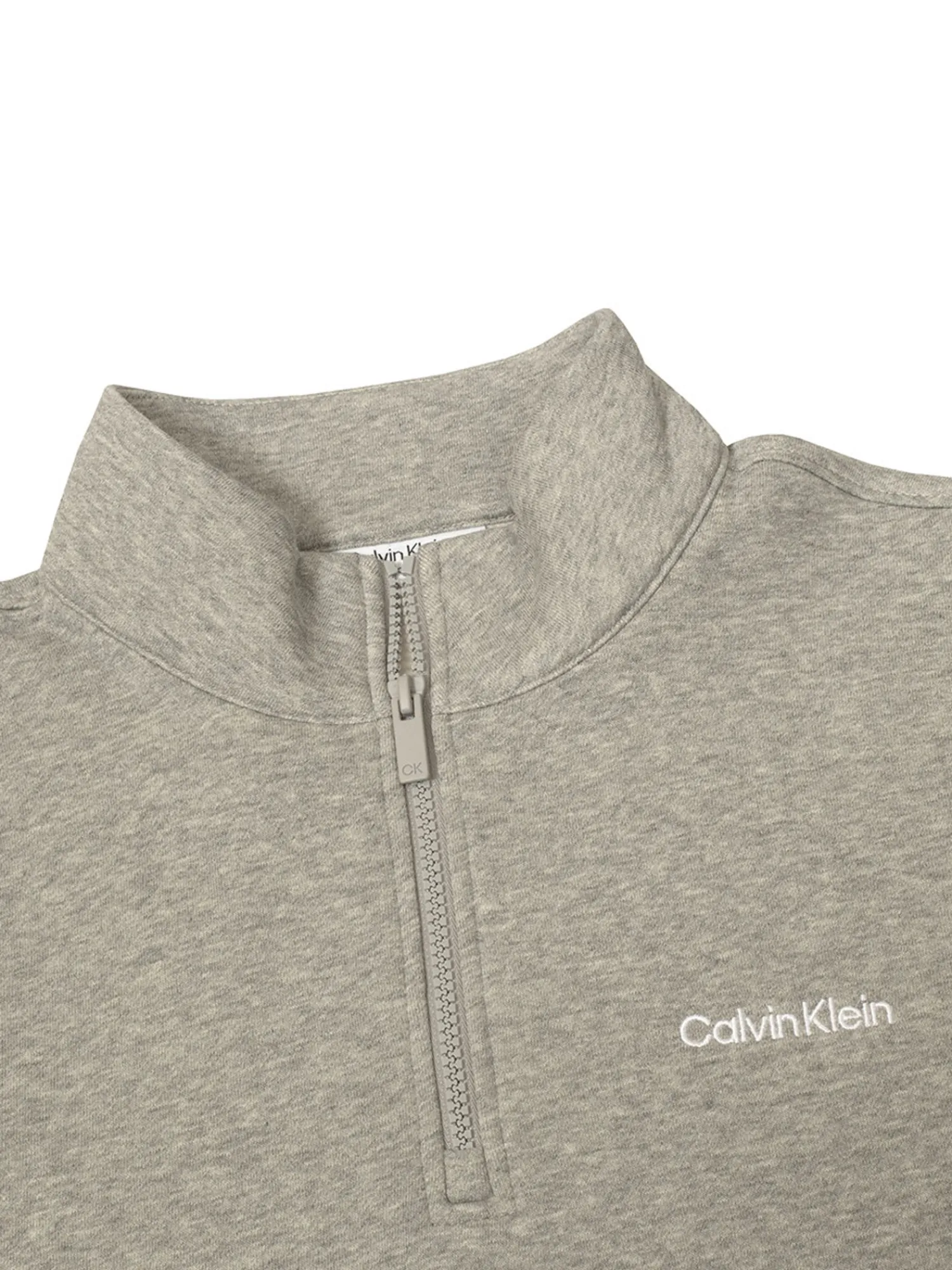 Calvin Klein Clearance Clothing|West Lake Half Zip Layering - Grey Marl