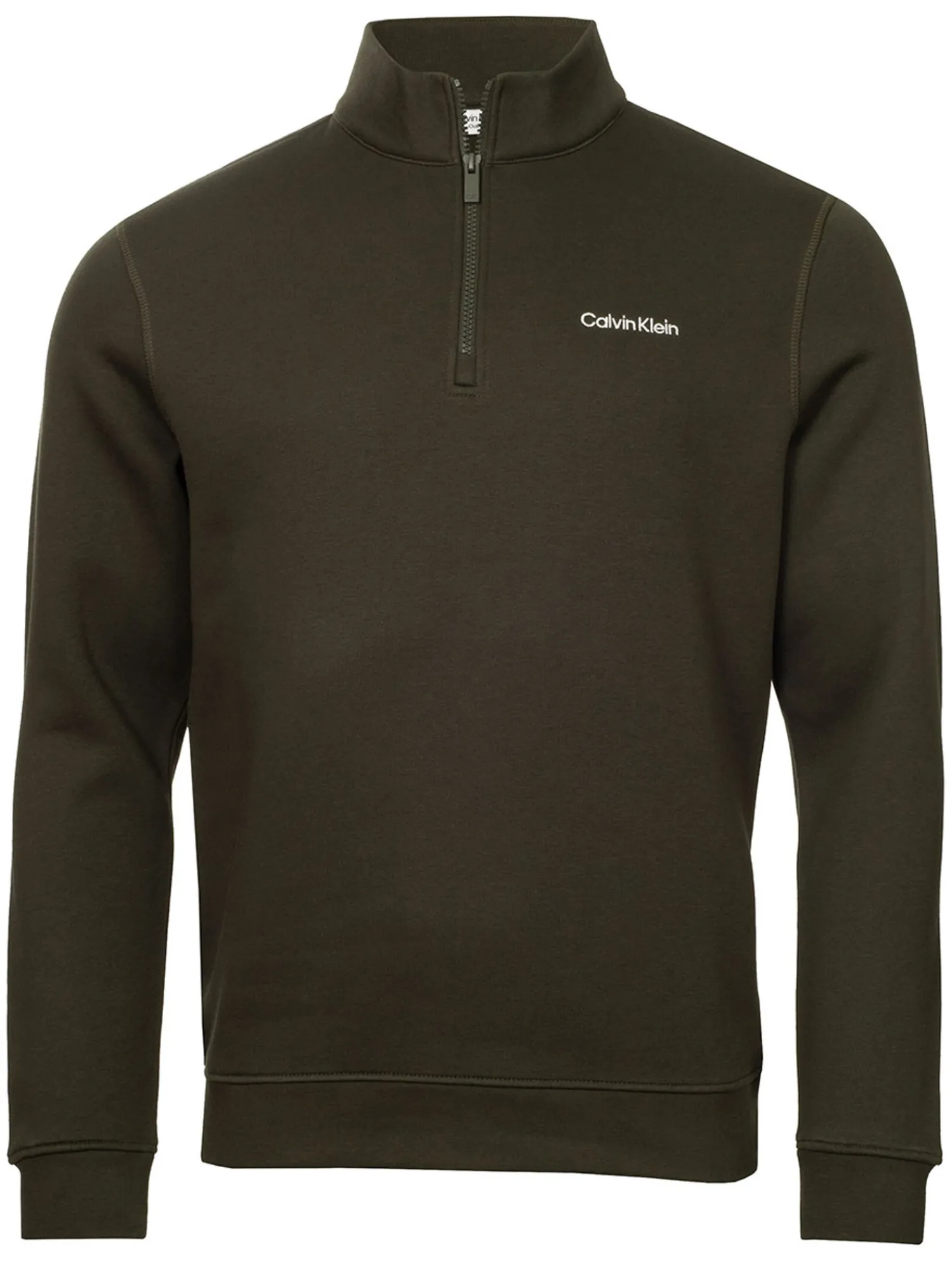 Calvin Klein Clearance Clothing|West Lake Half Zip Layering - Hunter Green