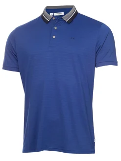 Calvin Klein Clearance Clothing|Whisper Polo Shirt - Royal