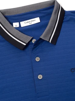 Calvin Klein Clearance Clothing|Whisper Polo Shirt - Royal