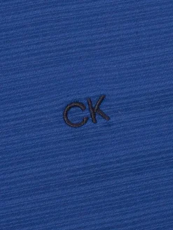 Calvin Klein Clearance Clothing|Whisper Polo Shirt - Royal