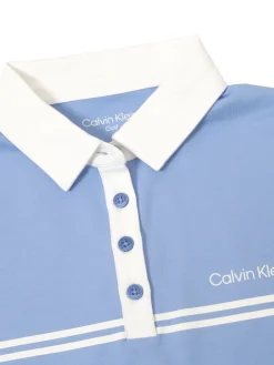 Calvin Klein Shirts|Womens Bellevue Polo Shirt - Cornflower Blue