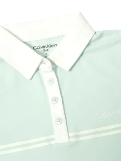 Calvin Klein Shirts|Womens Bellevue Polo Shirt - Light Jade