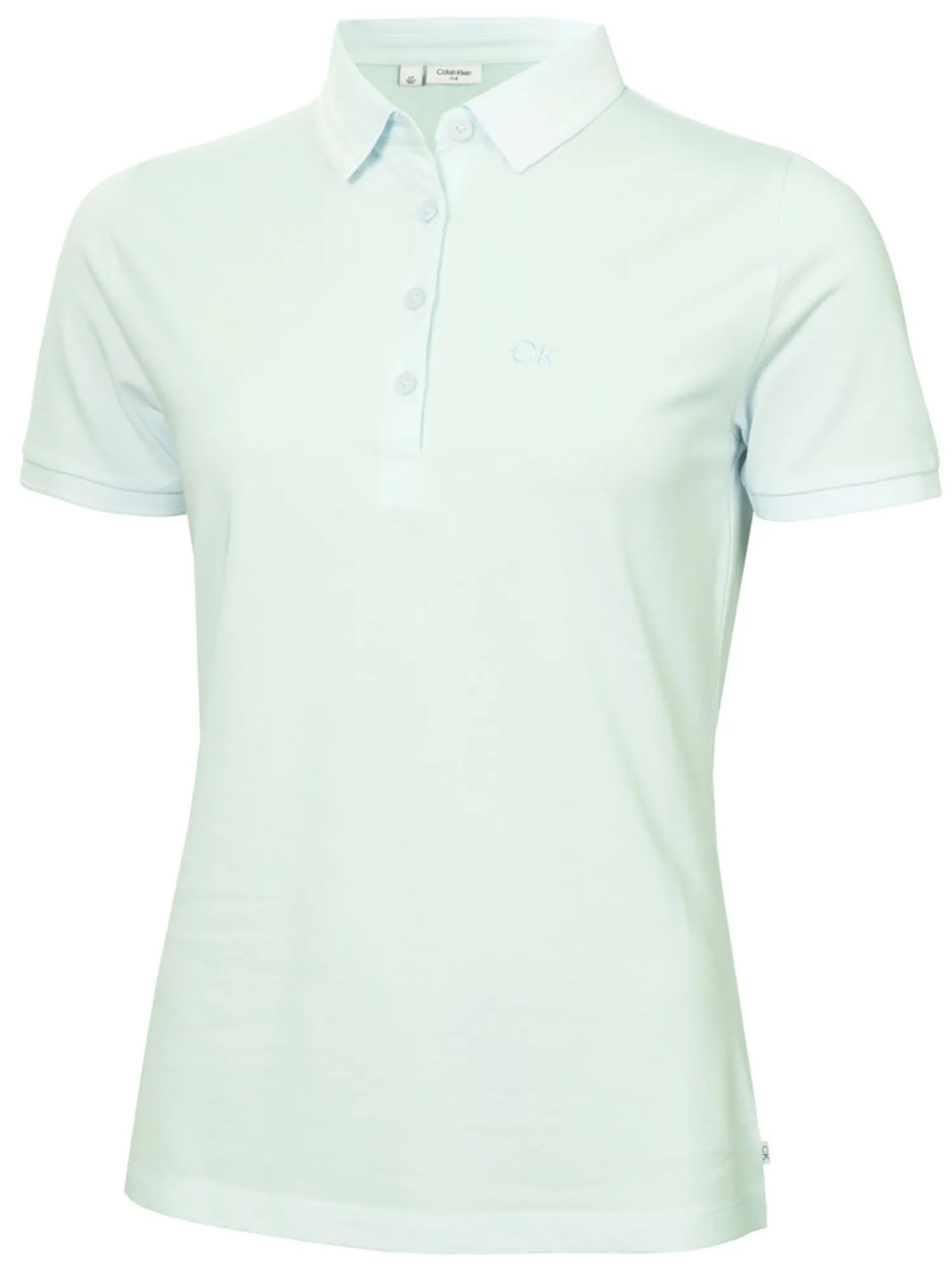 Calvin Klein Shirts|Womens Brightmeadow Polo Shirt - Light Jade