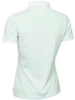 Calvin Klein Shirts|Womens Brightmeadow Polo Shirt - Light Jade