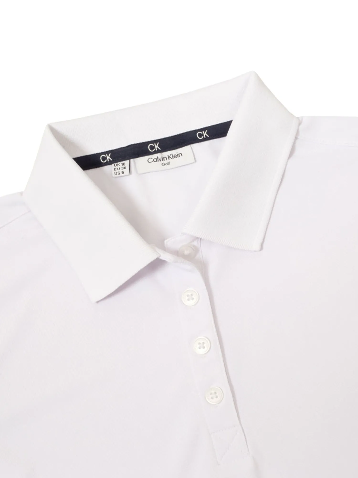Calvin Klein Shirts|Womens Club Polo Shirt - White