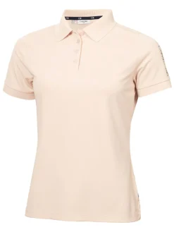 Calvin Klein Shirts|Womens Club Polo Shirt - Shell Pink