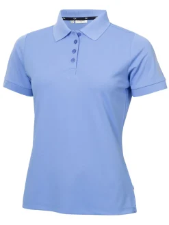 Calvin Klein Shirts|Womens Club Polo Shirt - Cornflower Blue