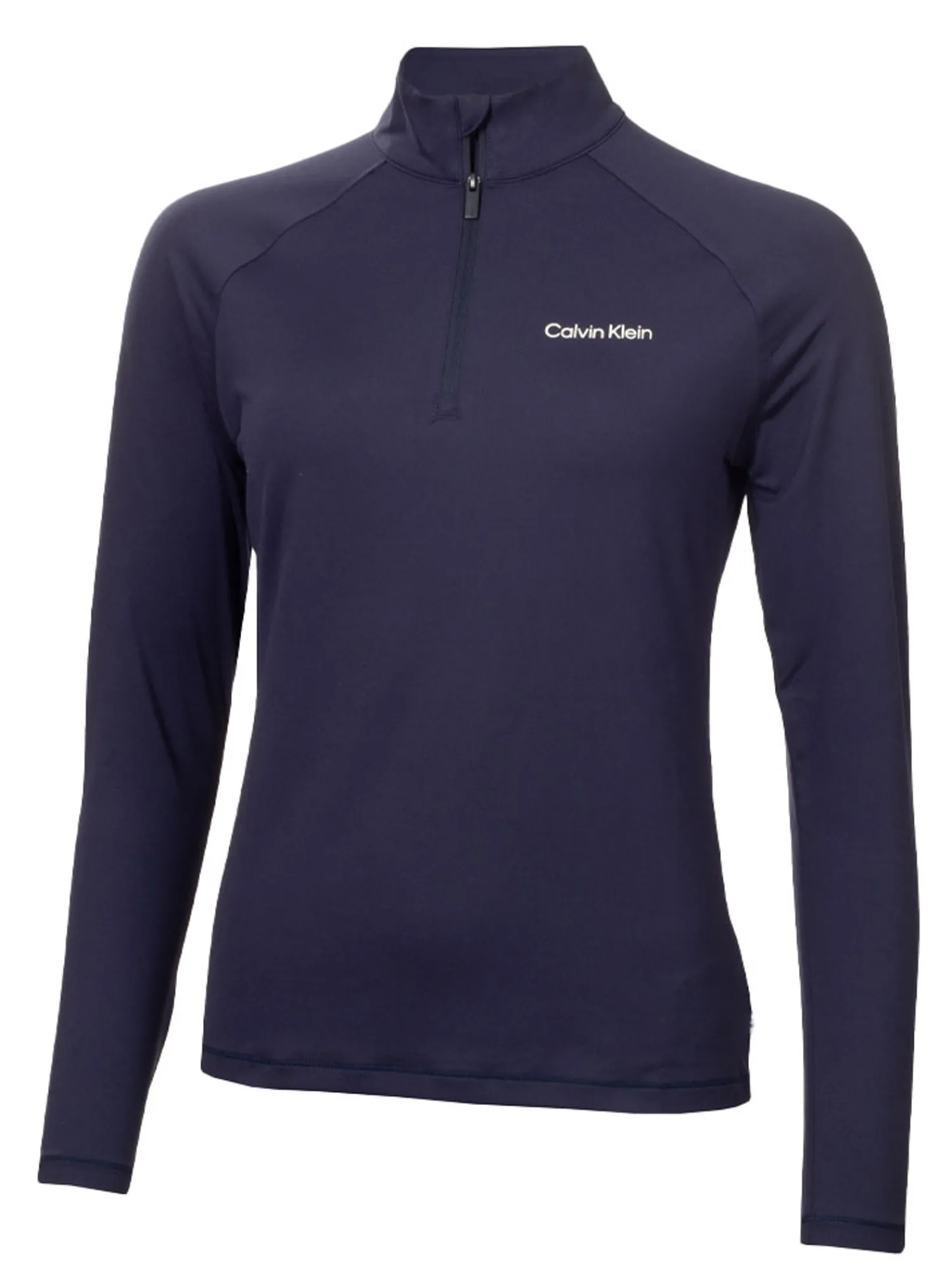 Calvin Klein Jumpers|Womens Dakota Quarter Zip Top - Navy