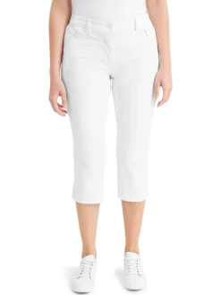 Calvin Klein Pants|Womens Isabel Capri Trouser - White